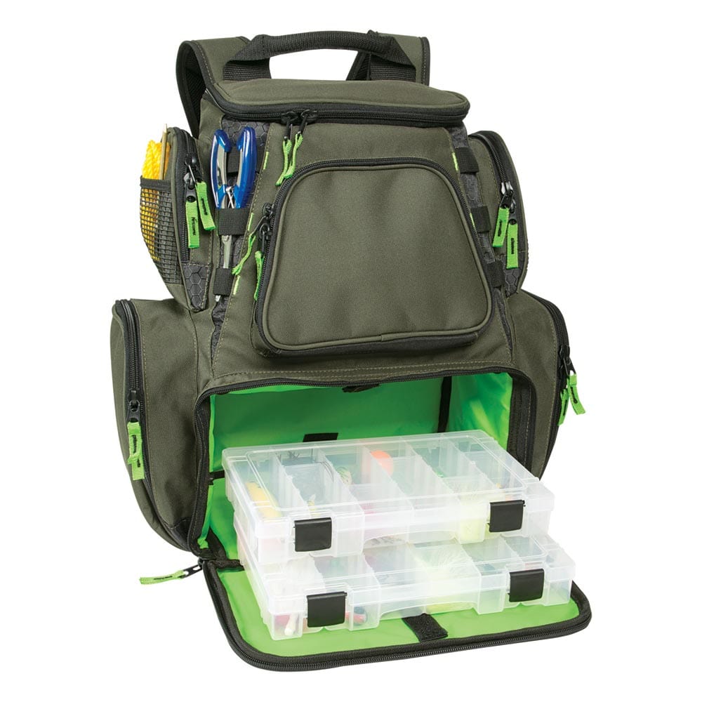 Wild River Multi-Tackle Large Backpack w/2 Trays [WT3606] - The Happy Skipper