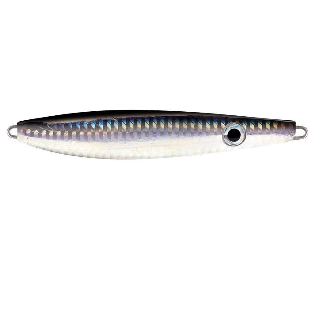 Williamson Vortex Speed 200 Jig - 6.25" - 7oz - Black Silver [VSJ200BLK] - The Happy Skipper