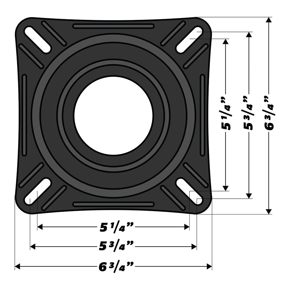 Wise 7" Swivel w/Quick Release Bracket [8WD7SQR] - The Happy Skipper