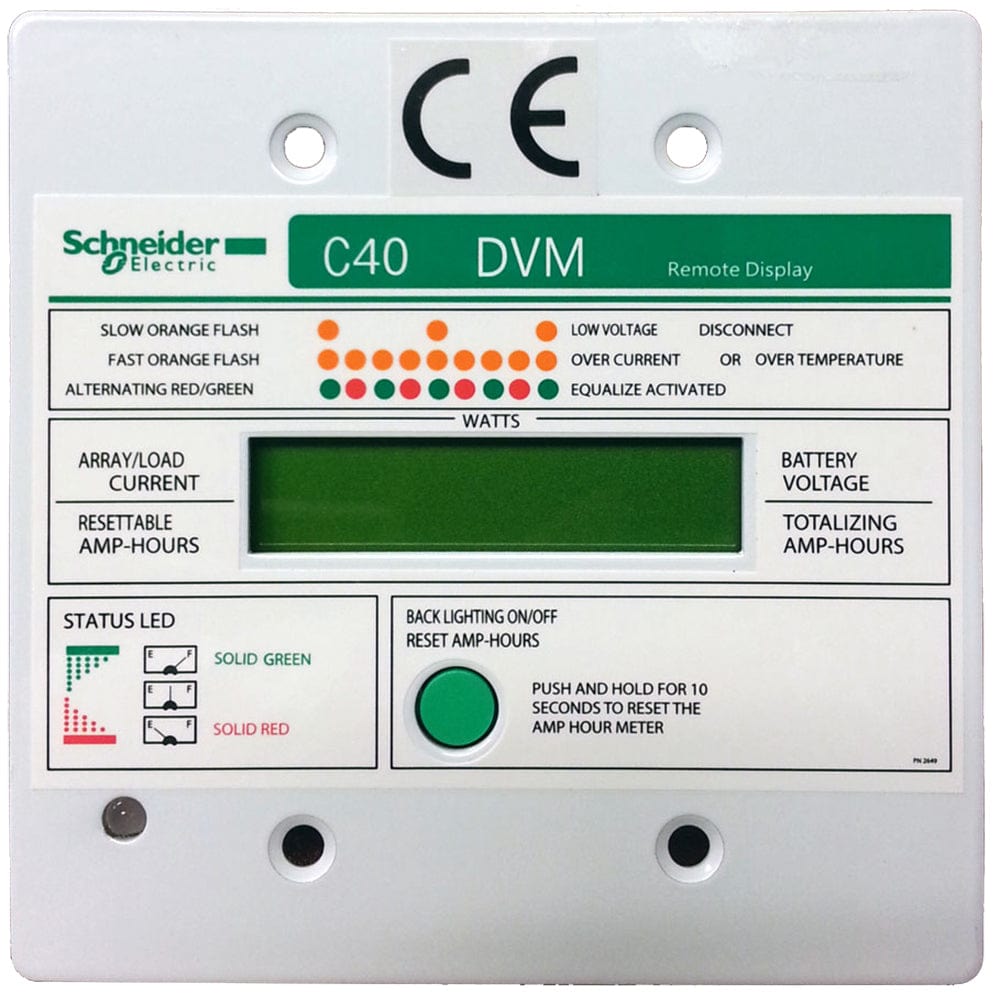 Xantrex C-Series Digital Remote w/50 Cable [CM/R-50] - The Happy Skipper