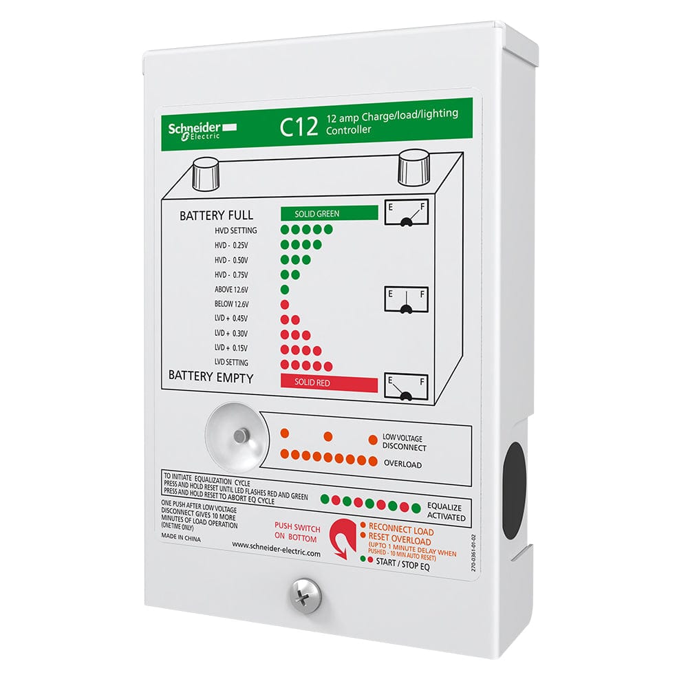 Xantrex C-Series Solar Charge Controller - 12 Amps [C12] - The Happy Skipper