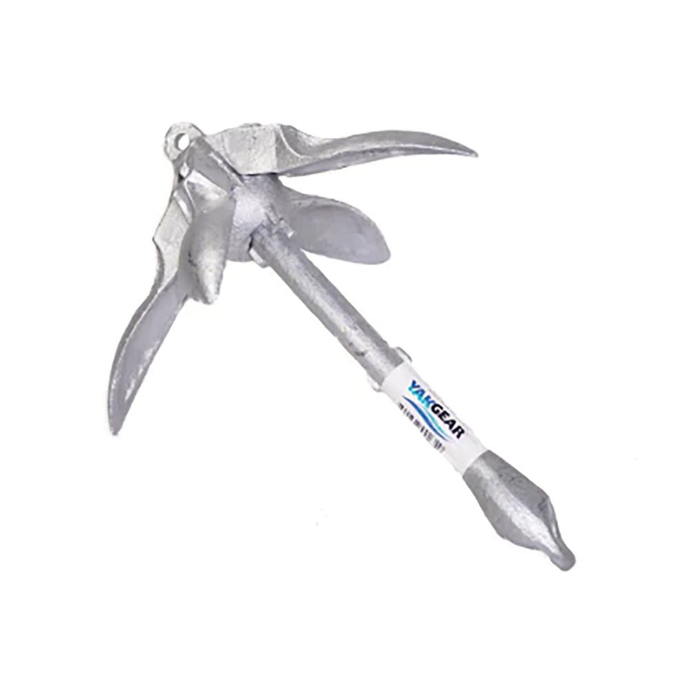 YakGear 3.3lb Grapnel Anchor Kit w/Storage Bag [AB3] - The Happy Skipper