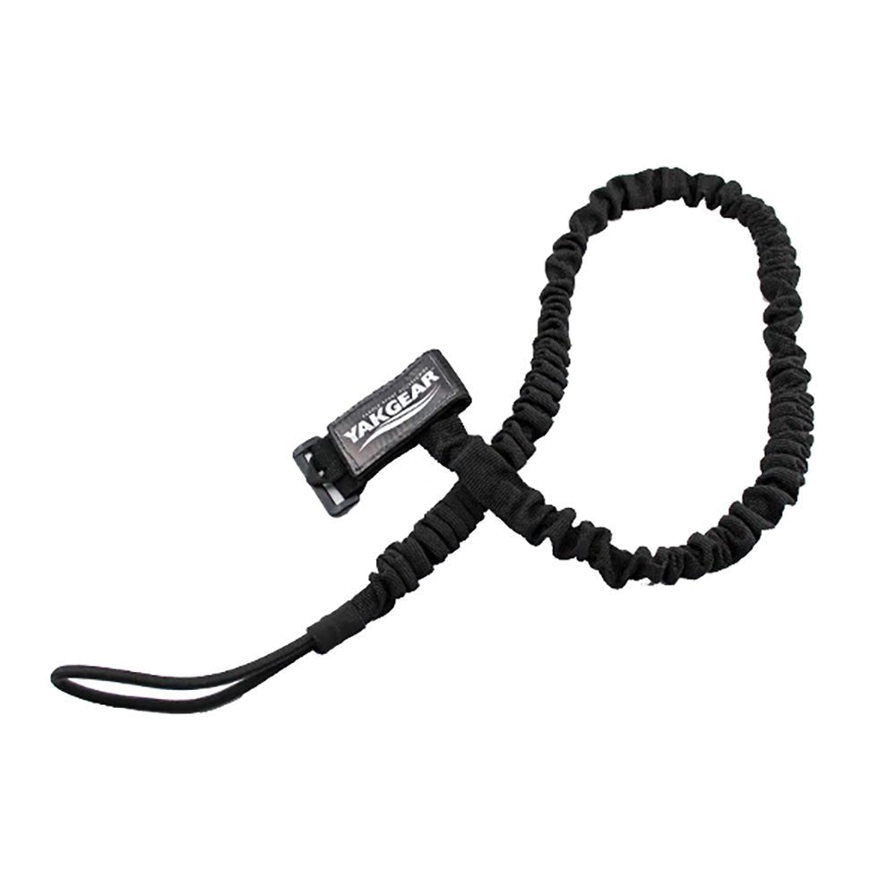 YakGear 36" Baja Paddle Leash - Black [BPL36B-H] - The Happy Skipper